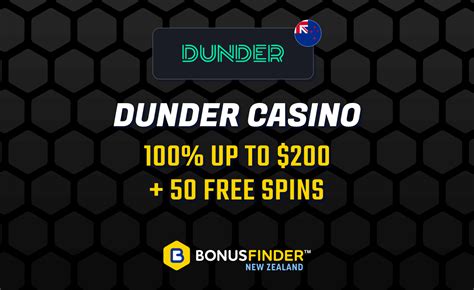 dunder casino no deposit free spins